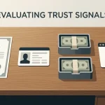 Editorial checklist showing licence verification, identity checks, customer funds disclosure and safer gambling controls
